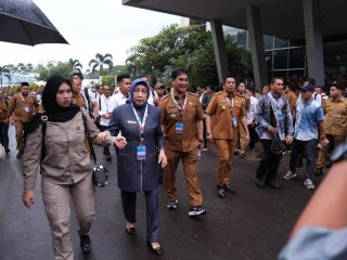 Bupati dan Wakil Bupati Barito Utara Hadiri Rakornas Bersama Presiden Prabowo