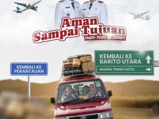 Bupati Barito Utara Imbau Pemudik: Jangan Kejar Waktu, Keselamatan yang Utama