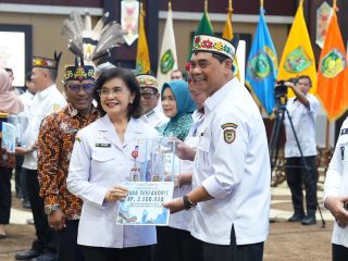 Borong Tiga Penghargaan Sekaligus di Rakorda Kalteng, Bupati Haji Shalahuddin: Ini Hadiah untuk Masyarakat Barut