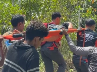 Nenek Kusnawati di Muara Teweh Ditemukan Selamat di Pondok yang Sudah 3 Kali Disisir Petugas BPBD