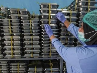 Ilustrasi makan siang bergizi gratis (Ist)