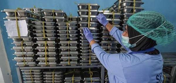 Ilustrasi makan siang bergizi gratis (Ist)