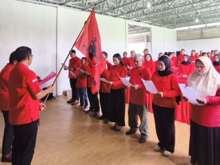 Pengurus Anak Cabang PDI Perjuangan Barito Utara Dikukuhkan, 60-70 Persen Wajah Baru