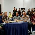 Sekretaris Daerah Kabupaten Barito Utara, Drs Muhlis, saat menghadiri acara ramah tamah dengan Kepala Kejaksaan Negeri (Kajari) Barito Utara yang baru, R Firmansyah, di Aula Kejaksaan Negeri setempat, Jumat (8/5/2026) pagi.