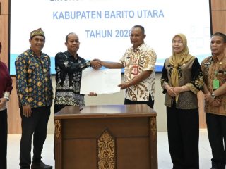 Serah Terima Jabatan di Sekretariat DPRD Barut, Sekwan: Kinerja Harus Tetap Prima