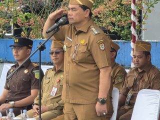 Bupati Barito Utara Pimpin Apel Siaga Sensus Ekonomi 2026: Data Akurat Kunci Pembangunan