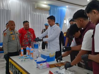 Polres Barito Utara Musnahkan 294 Gram Sabu Senilai Rp500 Juta dari 4 Tersangka