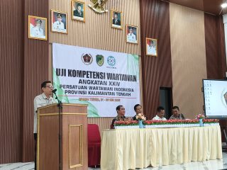 Sekda Barito Utara Buka UKW PWI Kalteng Angkatan XXIV: Wartawan Harus Jadi Garda Terdepan Lawan Hoaks