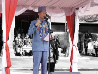 Sekda Barito Utara Pimpin Apel Ganda: HUT ke-69 Kalteng & Hari Kebangkitan Nasional ke-118