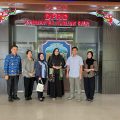 Dina Maulidah saat menerima kunjungan dari tim Bapemperda DPRD HSS.