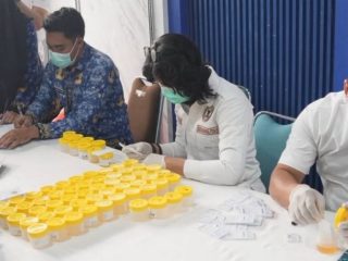 ASN di Barito Utara Jalani Tes Urine