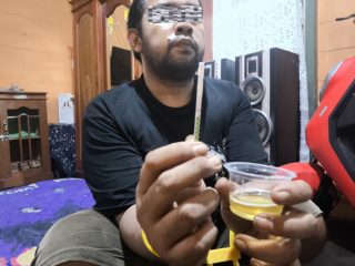 Lagi Polisi Barut Tangkap Pengedar Sabu di Simpang LP Muara Teweh, 10,3 Gram Diamankan