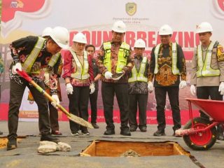 Jembatan Lahei–Lahei Seberang Resmi Dibangun, Ditargetkan Rampung 2029